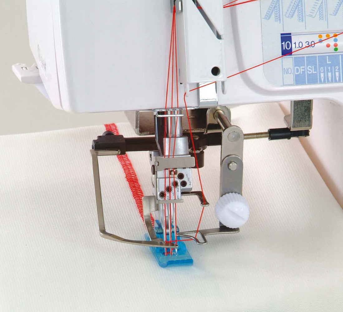 Home Overlock and Coverlock Render 2in1 JANOME 1200D + Sewing Courses Number of stitches 20