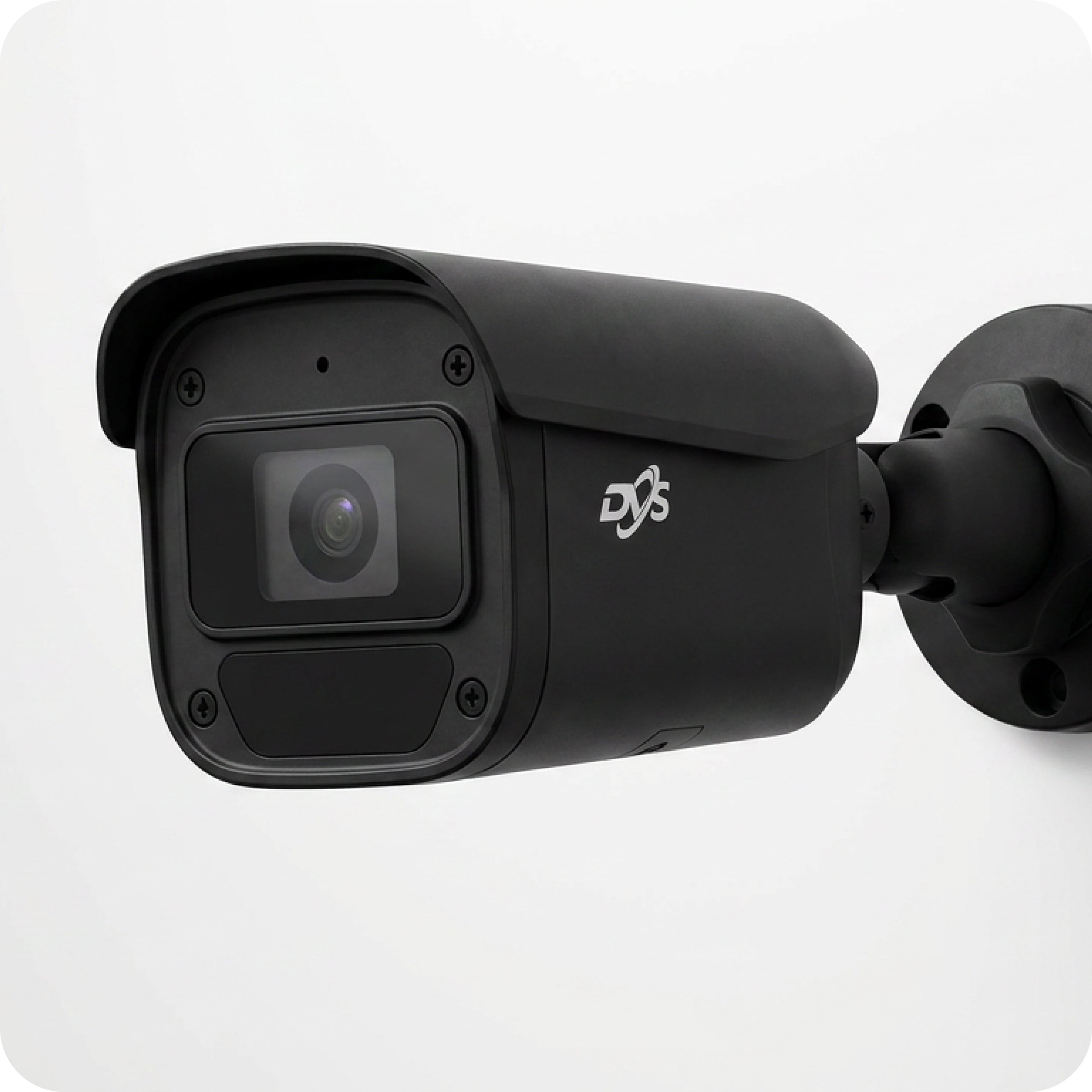 Home Security Camera Kit 6 Black IP SMART APP Outdoor Cameras Manufacturer code DVS-NVR0801-U8-PoE+6xDVS-MP5028UTS-IP+1TB DVS