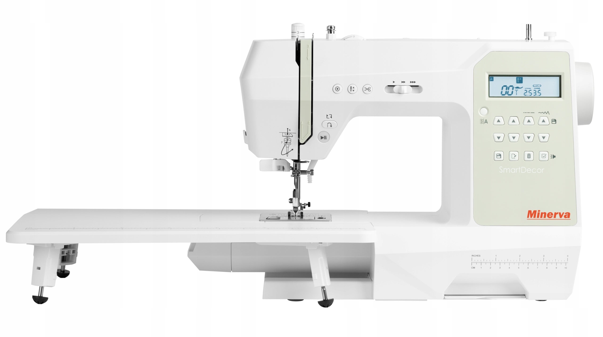 Home Sewing Machine Professional Strong Minerva SmartDecor Manufacturer code Minerva SmartDecor