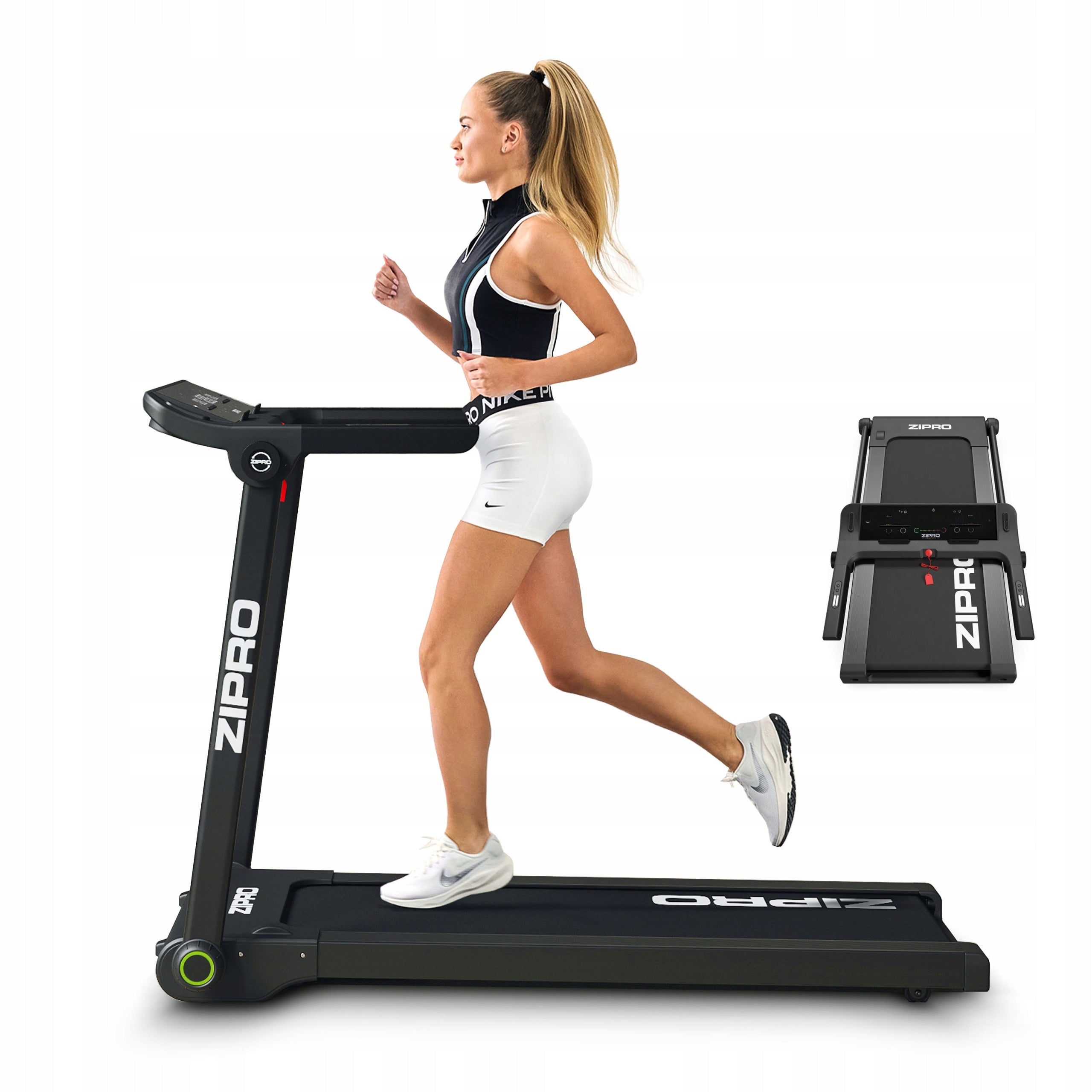 Home Treadmill Electric Folding FitShow Kinomap Bluetooth Pacto Zipro