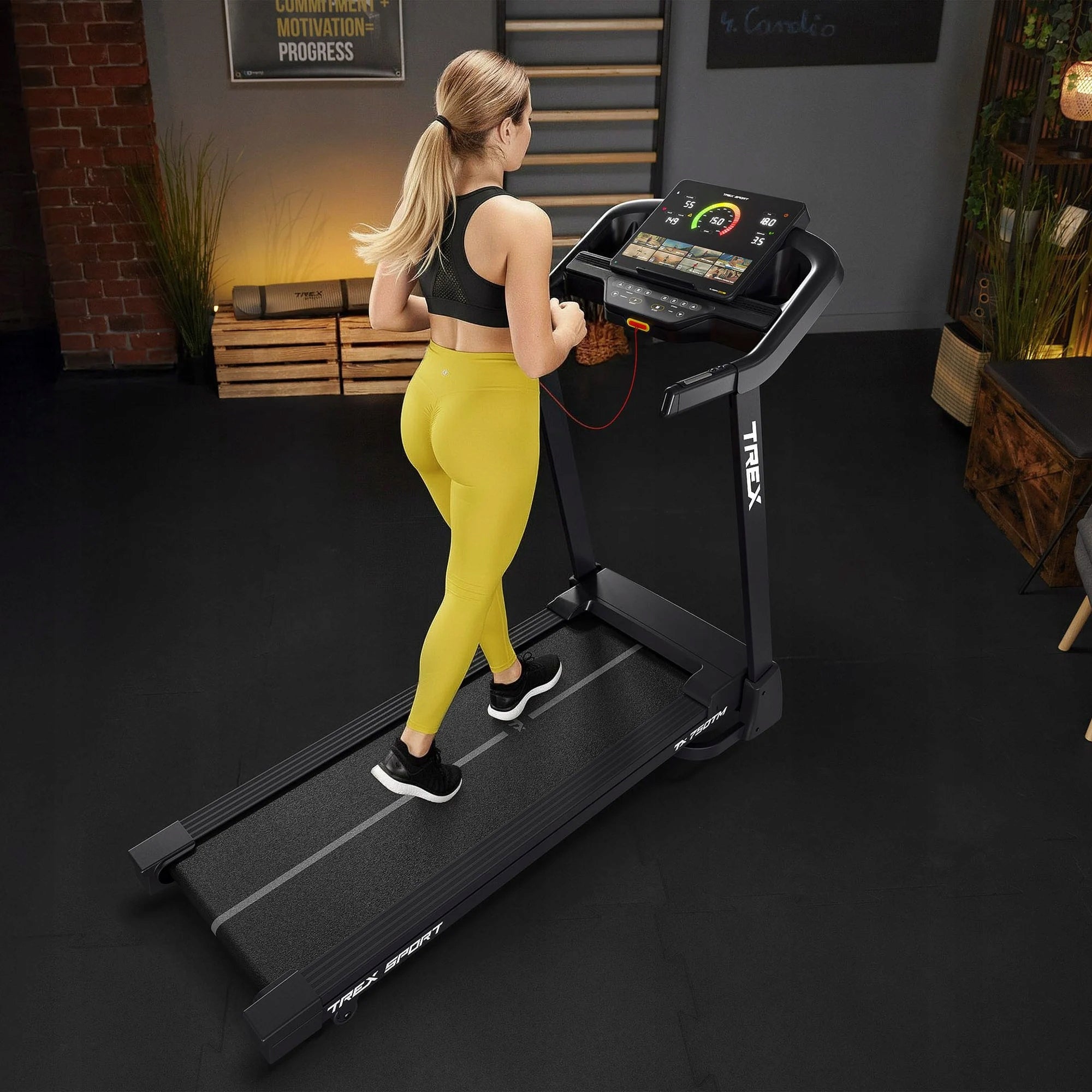 Home Treadmill Electric Folding Slope Adjustment NORE TREX SPORT Brand Trex Sport