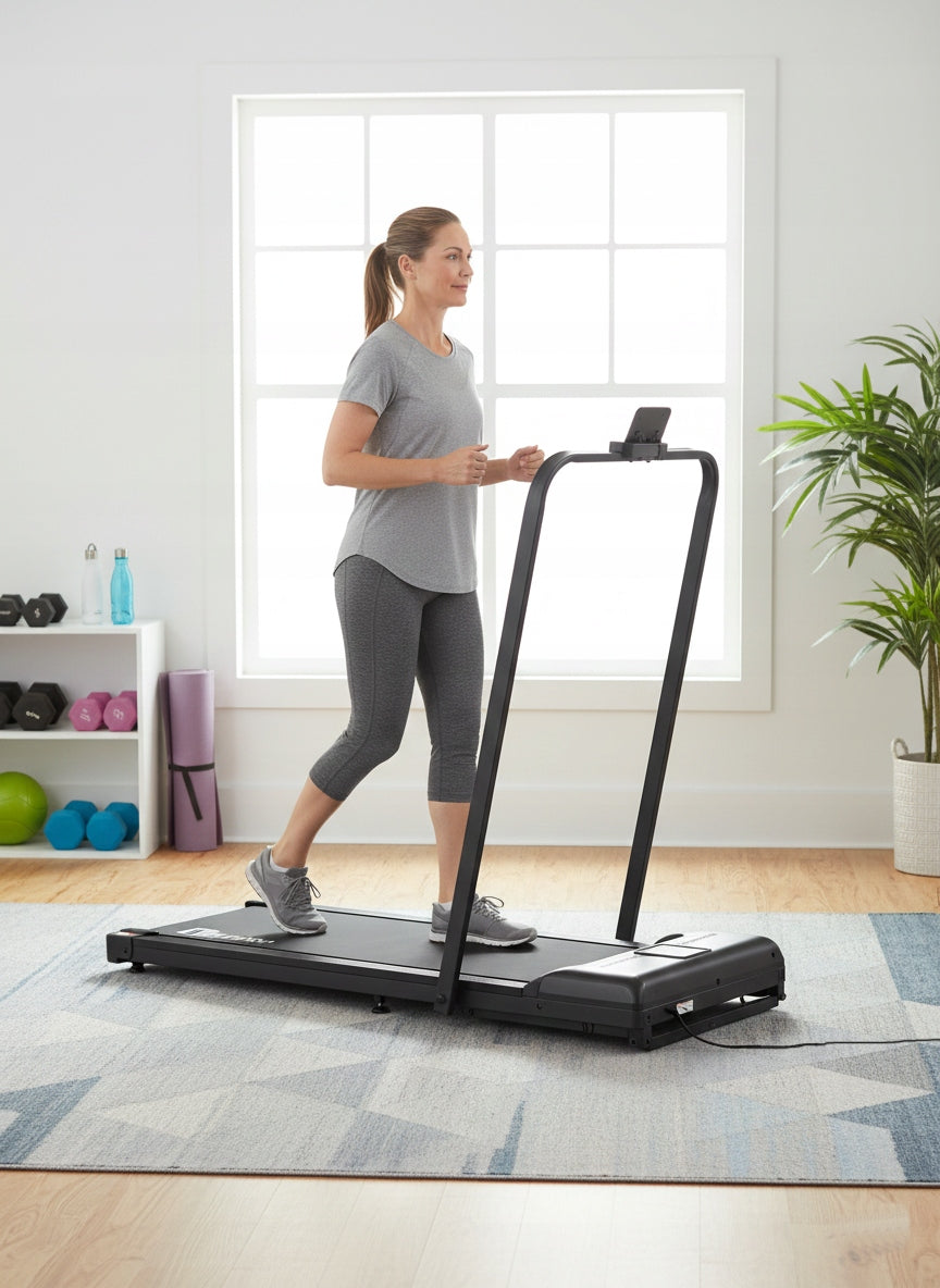 Home Treadmill Electric Training Under Bed 100kg 1-10km/h Brand AbarQs