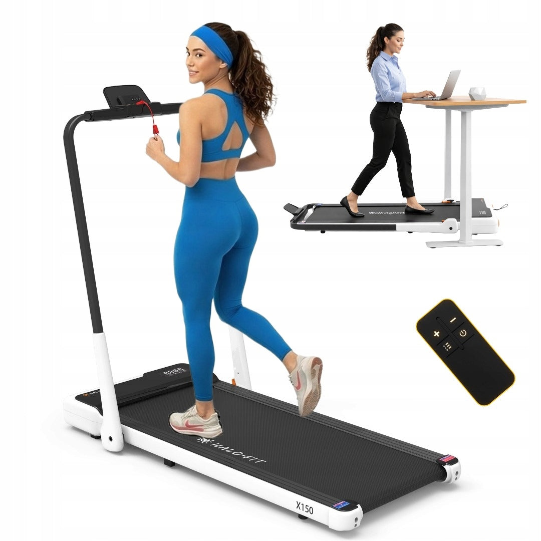 Home Treadmill Folding Large Running Belt FitShow 110KG 12KM/H X150 Halo-Fit