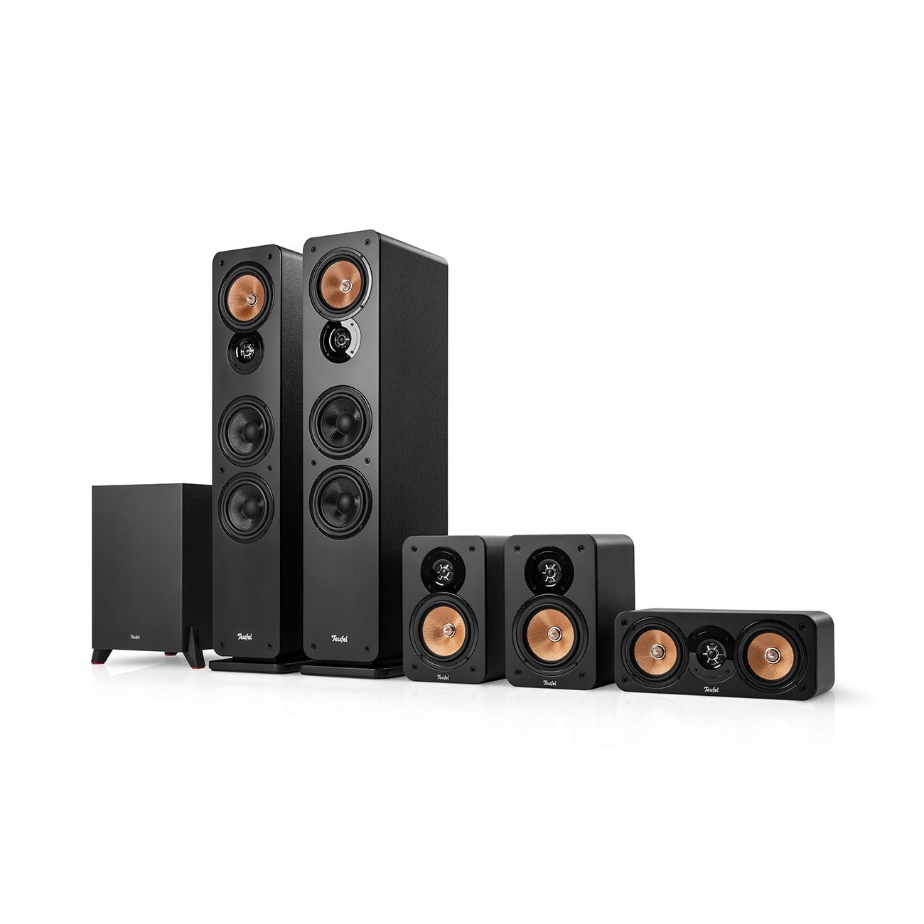 Home cinema Teufel ULTIMA 40 SURROUND 5.1, Mk4, column set 5.1, black