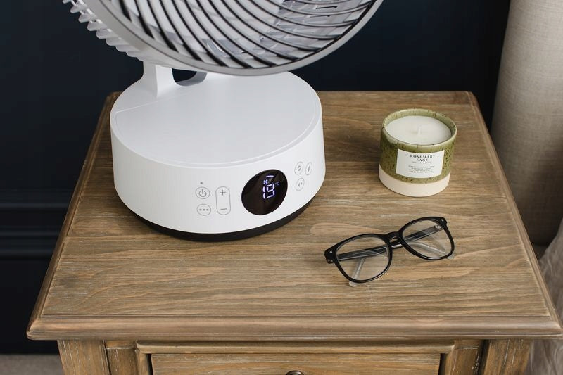 Home fan Meaco Sefte desktop Power supply mains