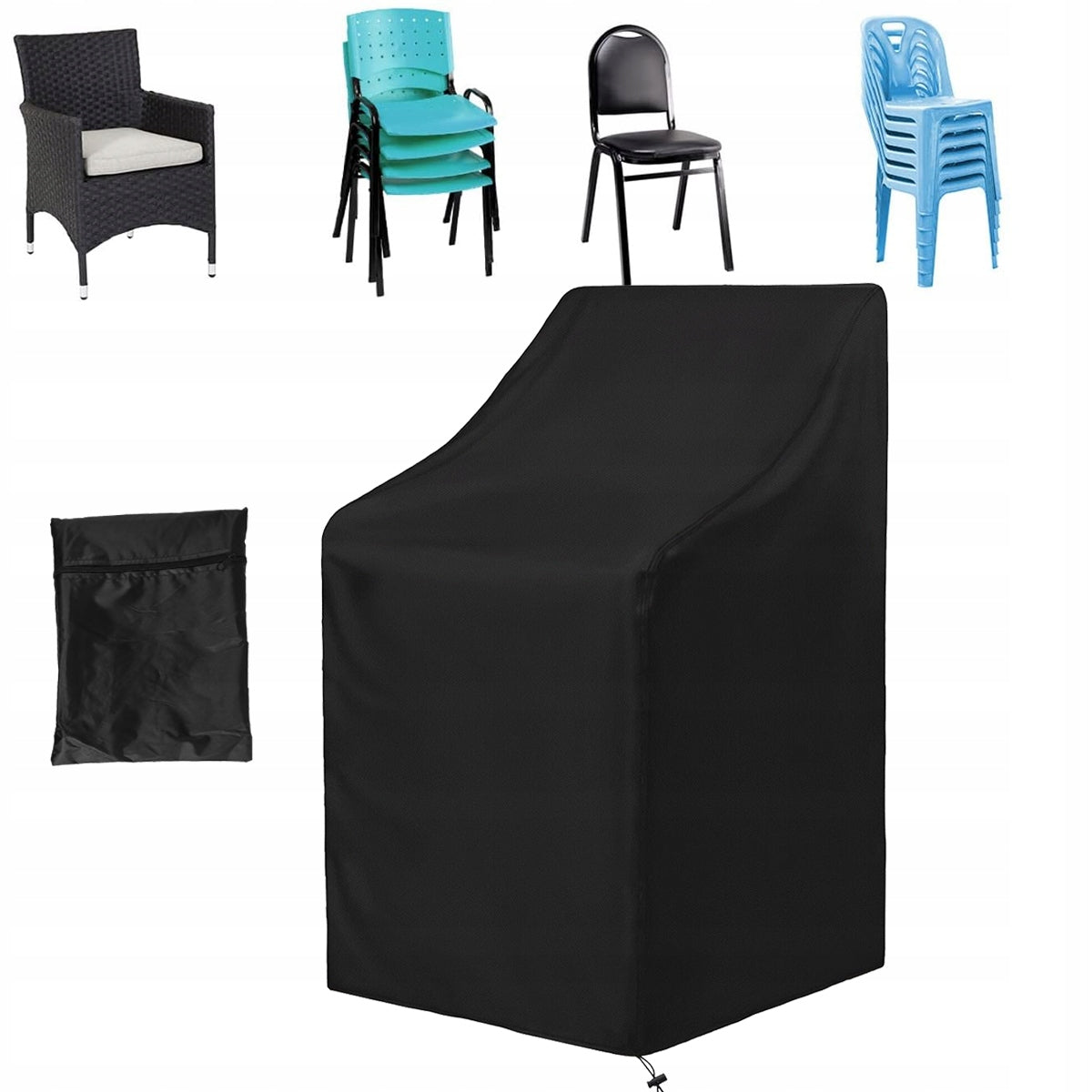 Home garden chair cover for chairs cover 68x69x110/150cm