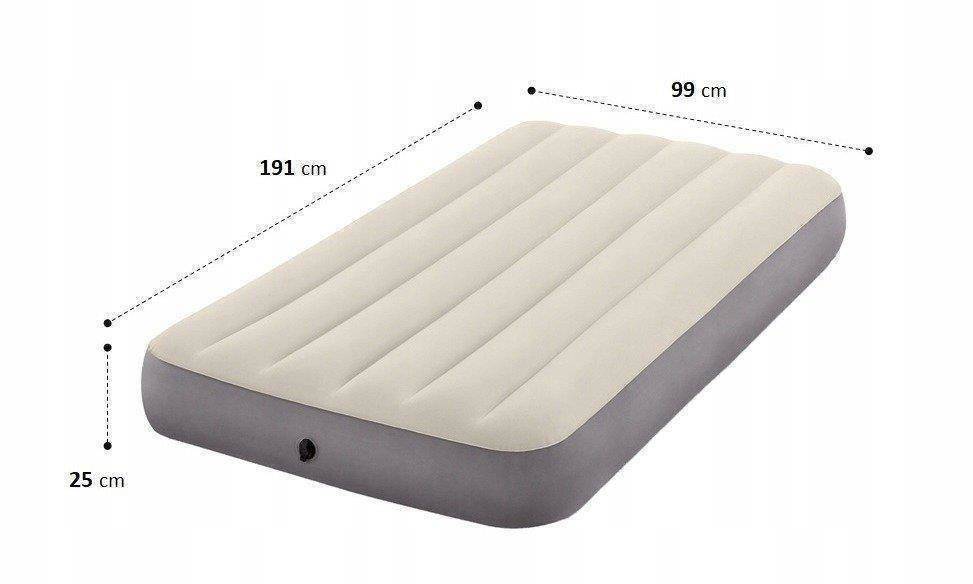 Home mattress for sleeping INTEX inflatable velour Brand Intex