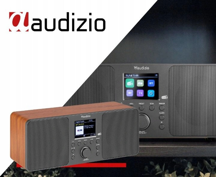 Home radio Genoa DAB+ FM bluetooth dark grey Audizio Packaging status original