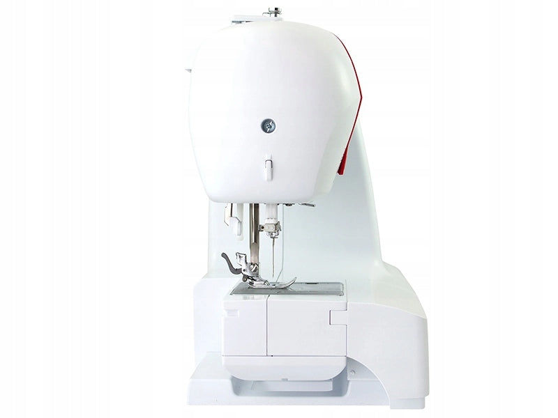 Home sewing machine VERITAS RUBINA 100 stitches + FREEBIES Dominant color red