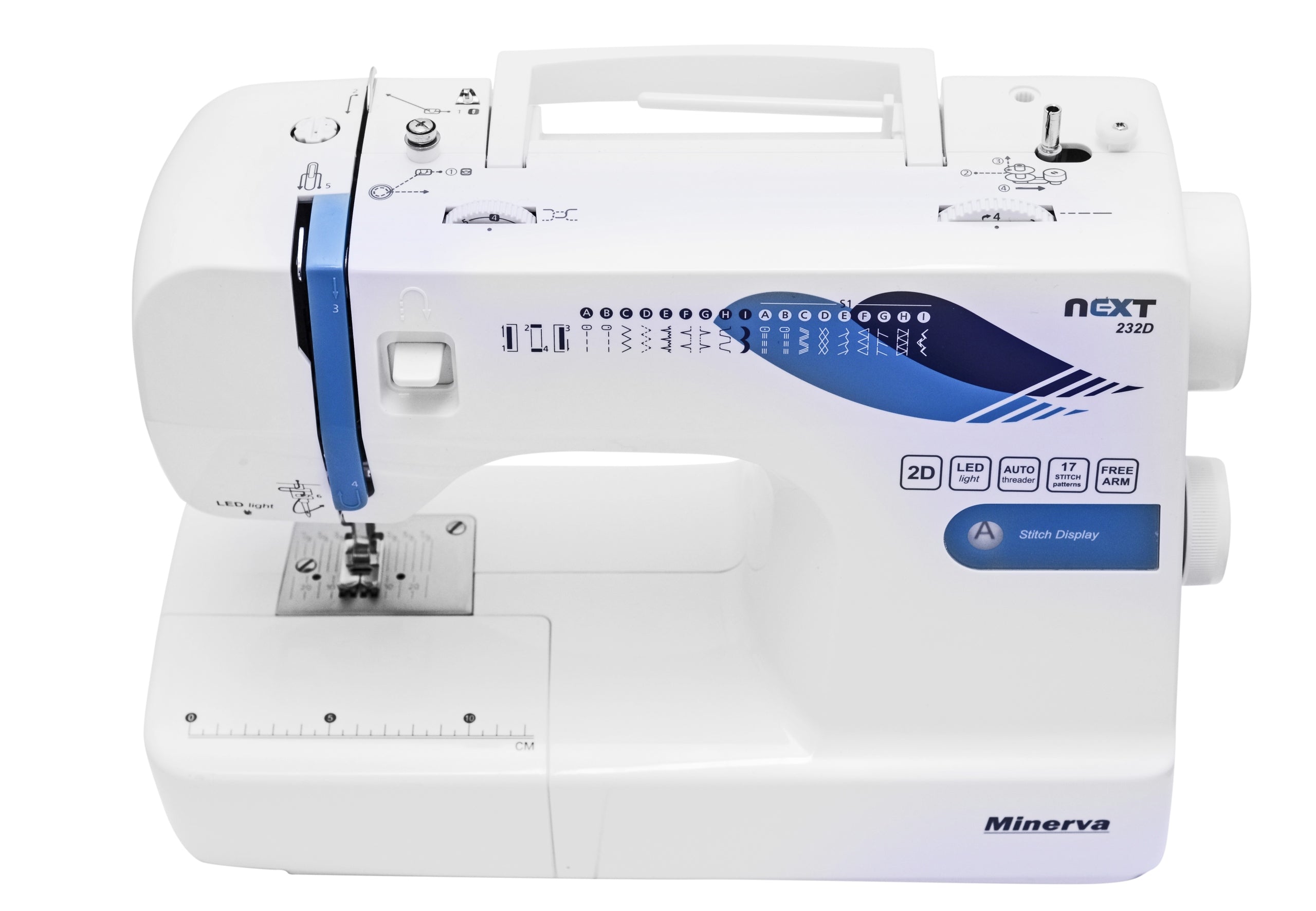 Home sewing machine durable Minerva next 232d II Model next 232d II