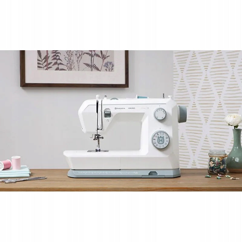 Home sewing machine mechanical strong Husqvarna Onyx 15 23 stitches Manufacturer code Onyx15
