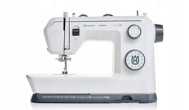 Home sewing machine mechanical strong Husqvarna Onyx 25 32 stitches Packaging status original