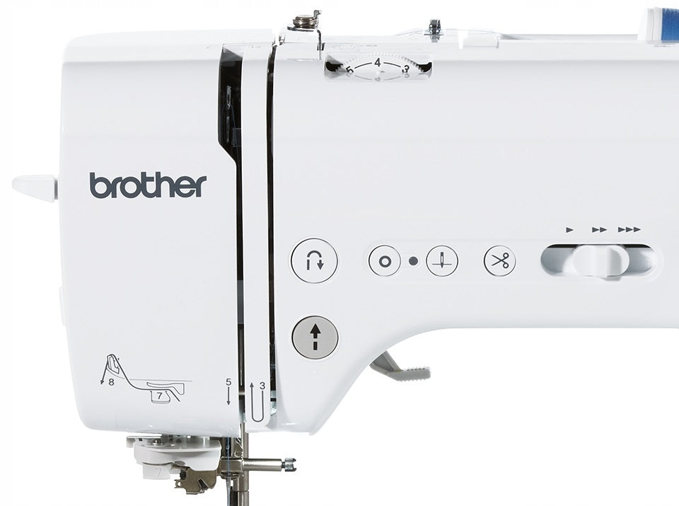 Home sewing machine strong computer 150 stitches Brother A150 Material synthetic material