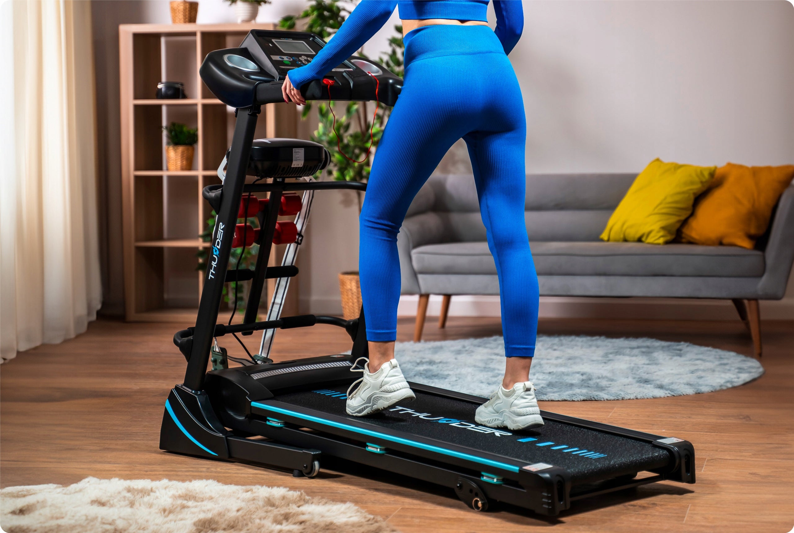 Home treadmill electric training 140kg massager cushioning application Brand Thunder