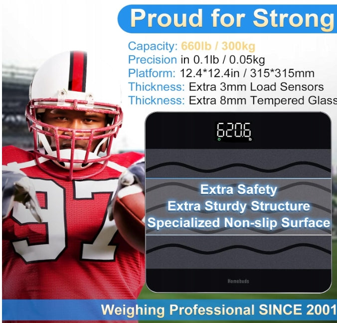 Homebuds 660lb Weight for Weight Measurement, 0,1 Pound Precision Packaging status original