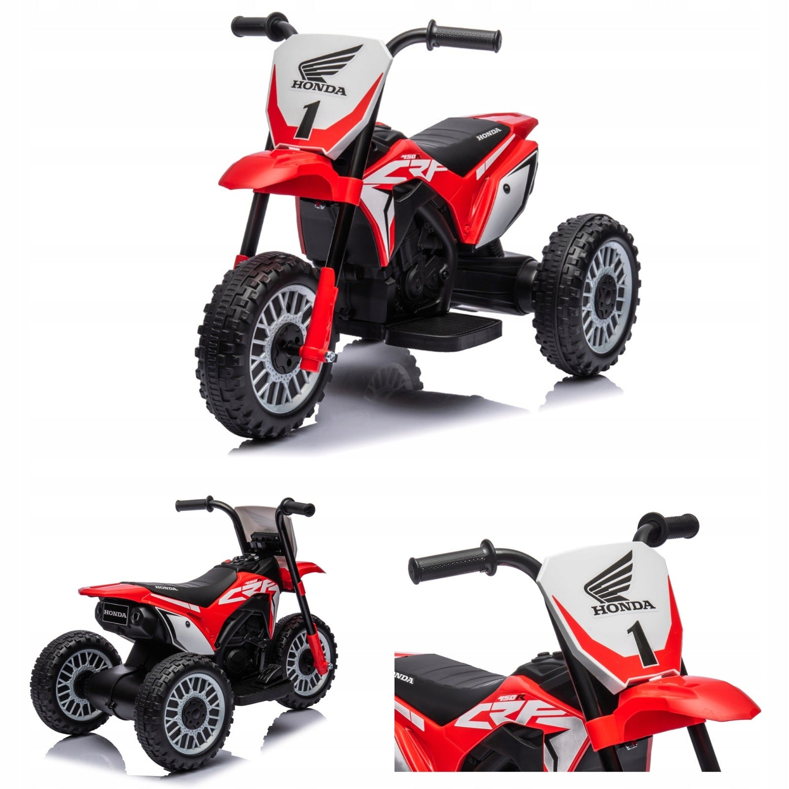 Honda Tricycle Battery Motorcycle for Kids 6V 30W