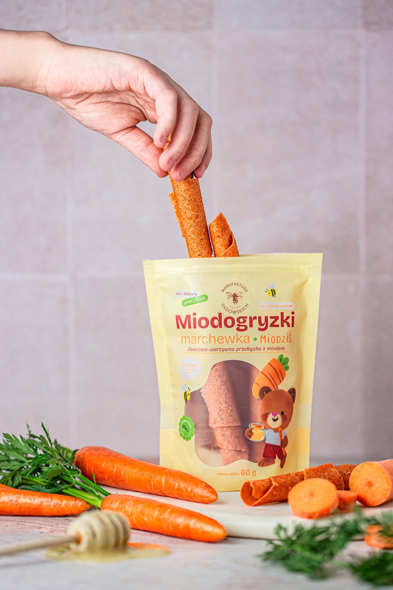 Honey Bites Carrot - 60 g Brand no brand
