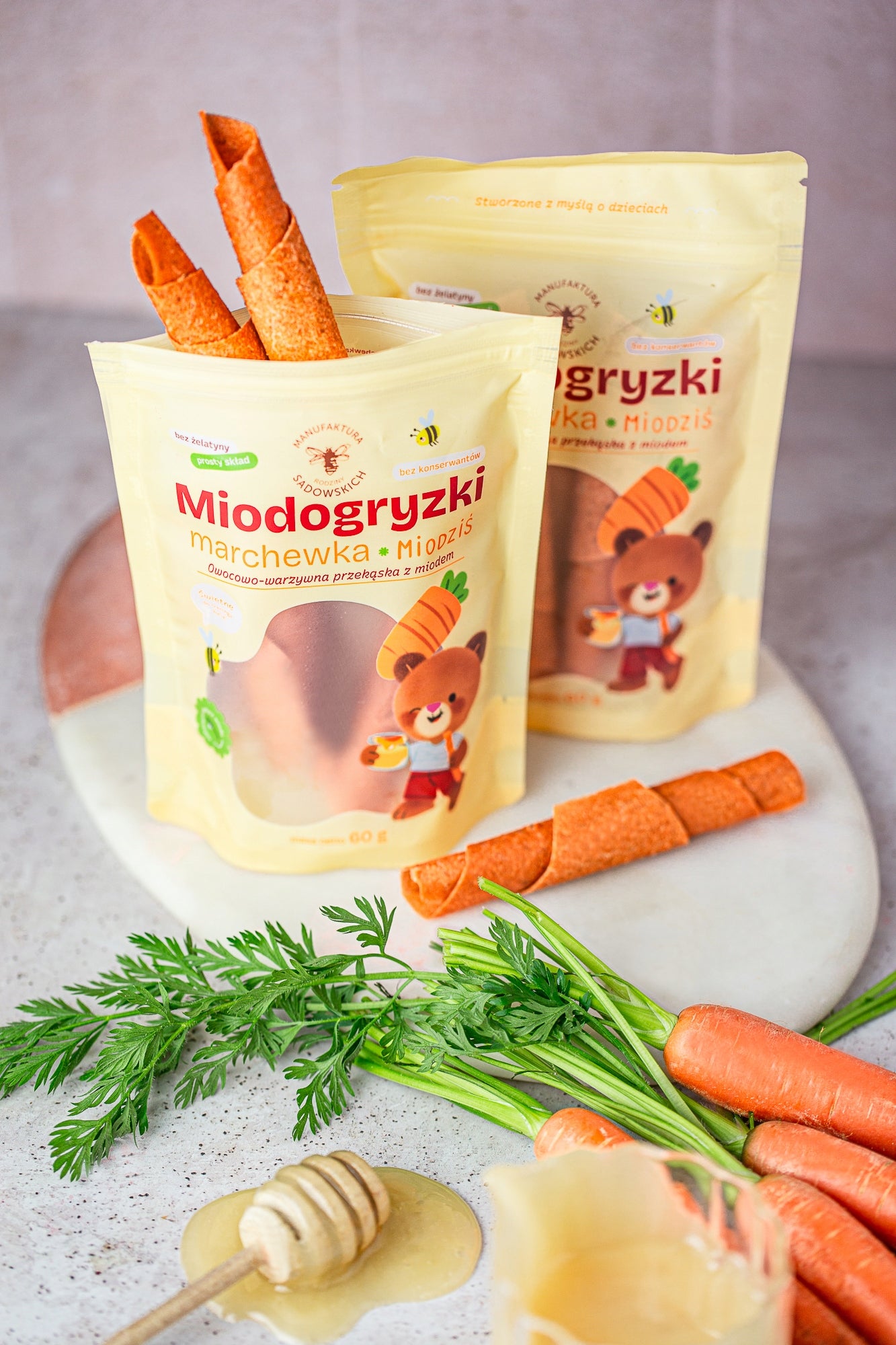 Honey Bites Carrot - 60 g Packaging status original