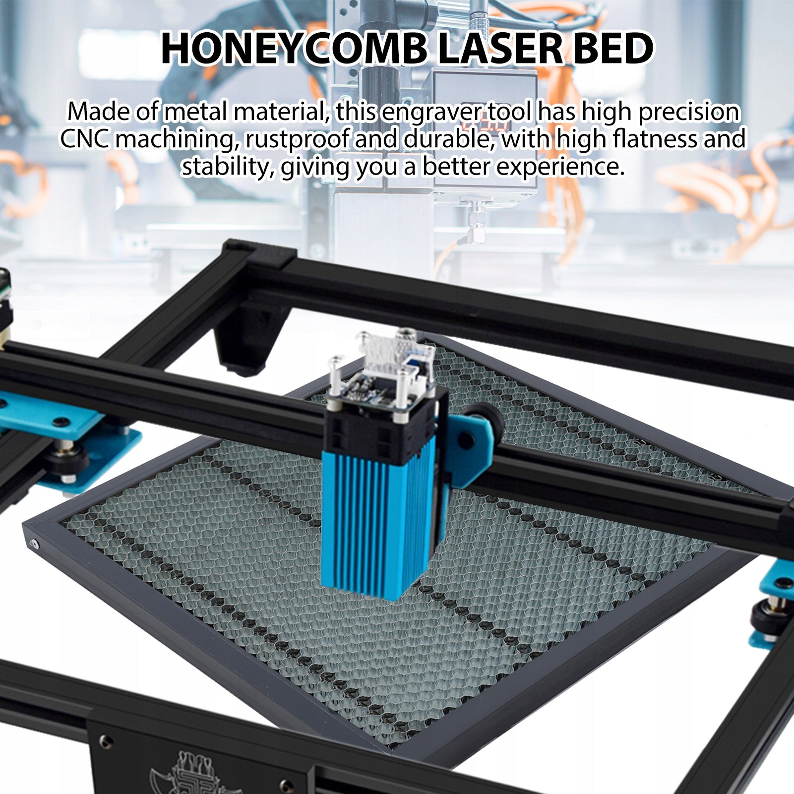 Honeycomb Laser Work Table Bed 400x400mm Laser LX Laser Bed Brand no brand
