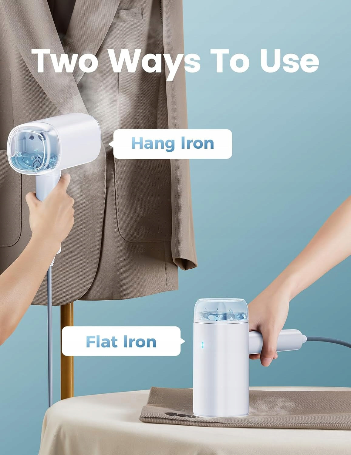 Honeyuro Clothes Steamer 2000W Manual Horizontal Vertical 2in1 Brand no brand