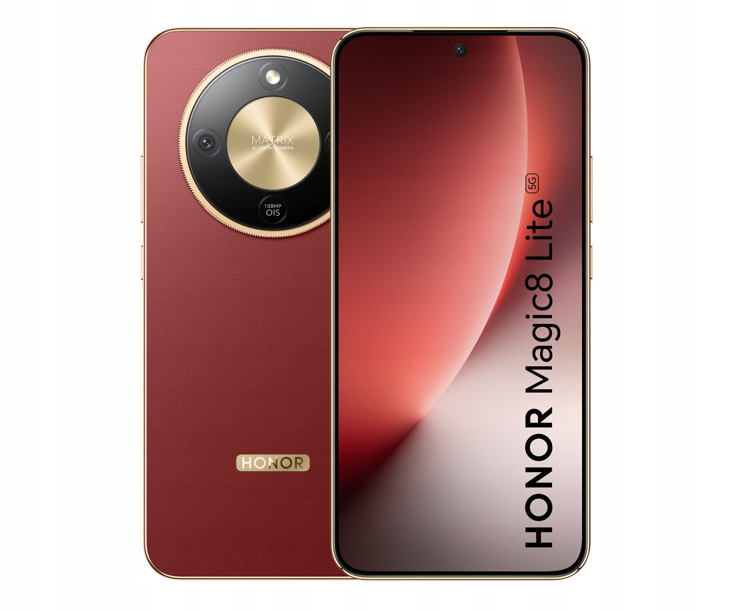 Honor Magic8 Lite 8GB/512GB 5G Smartphone Reddish-brown