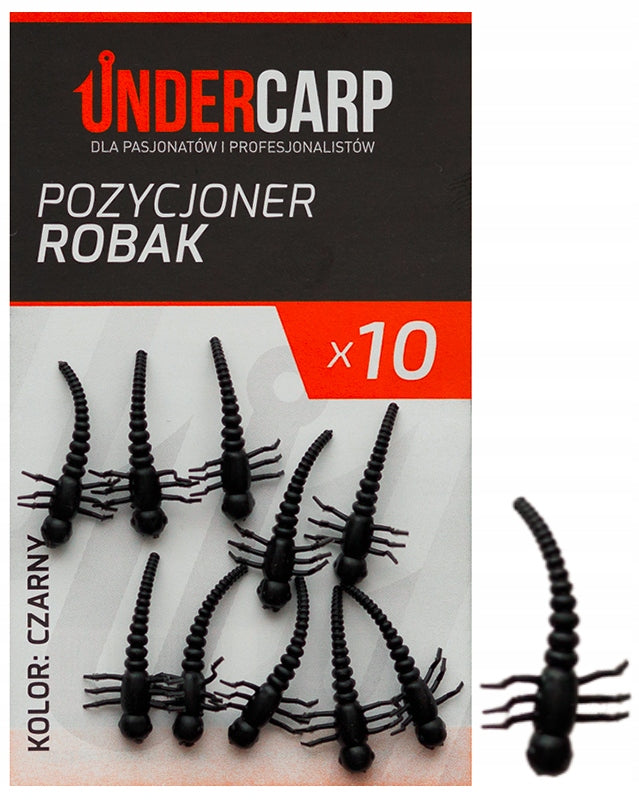 Hook positioner Undercarp worm black