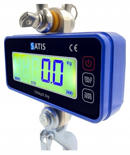 Hook scale OCS-P2 1500 kg 0,5 kg SATIS OCSP21500 Manufacturer code OCSP21500