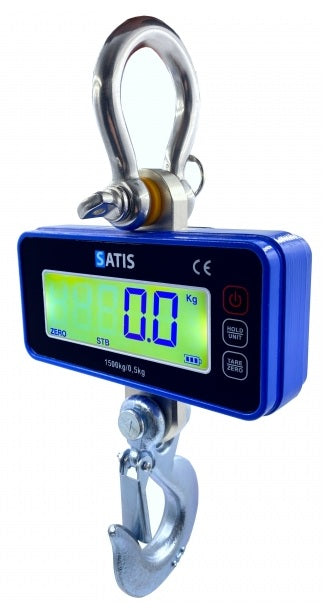 Hook scale OCS-P2 1500 kg 0,5 kg SATIS OCSP21500 Packaging status original