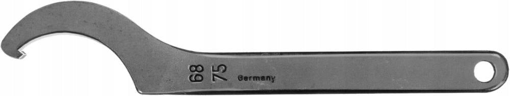 Hook wrench DIN1810A with nose oxidized 68-75mm AMF Manufacturer code 8258210680