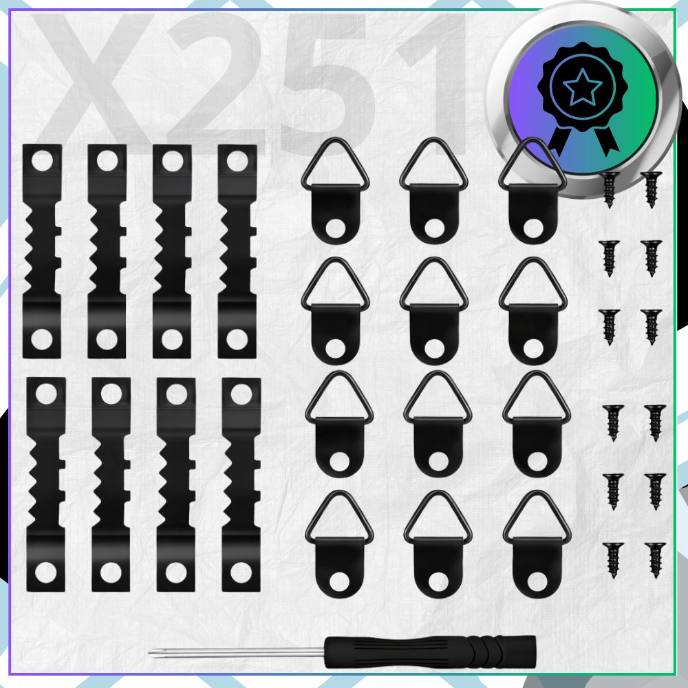 Hooks For Hanging Decorations Wall Paintings Handles Set of 251 Elements Customs tariff code 83025000