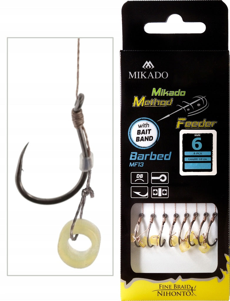 Hooks Method Feeder MIKADO Braid ERASER - I+III - No. 6