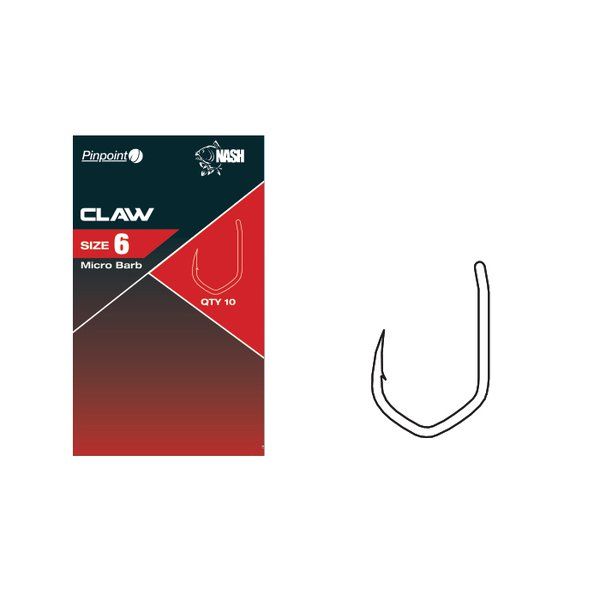 Hooks Nash Claw nr.6 op. 10pcs T6135-TP
