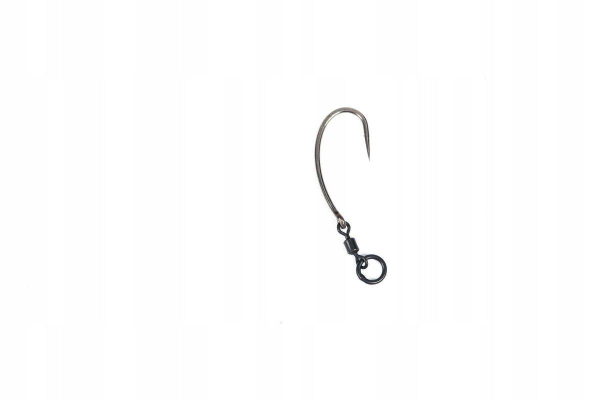 Hooks with barb Nash FANG GYRO SIZE 8 5 pcs Brand Nash