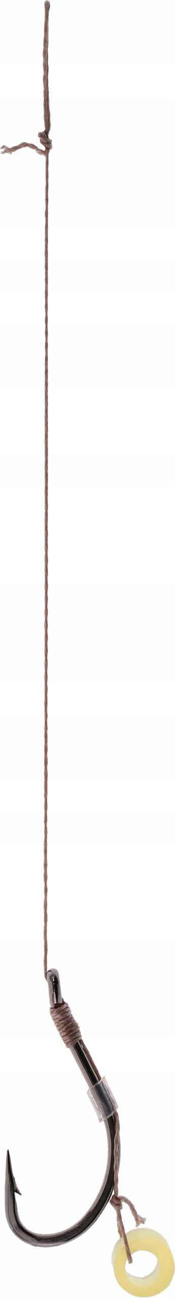 Hooks with leader for method feeder method with elastic band braid Mikado No. 8 Brand Mikado