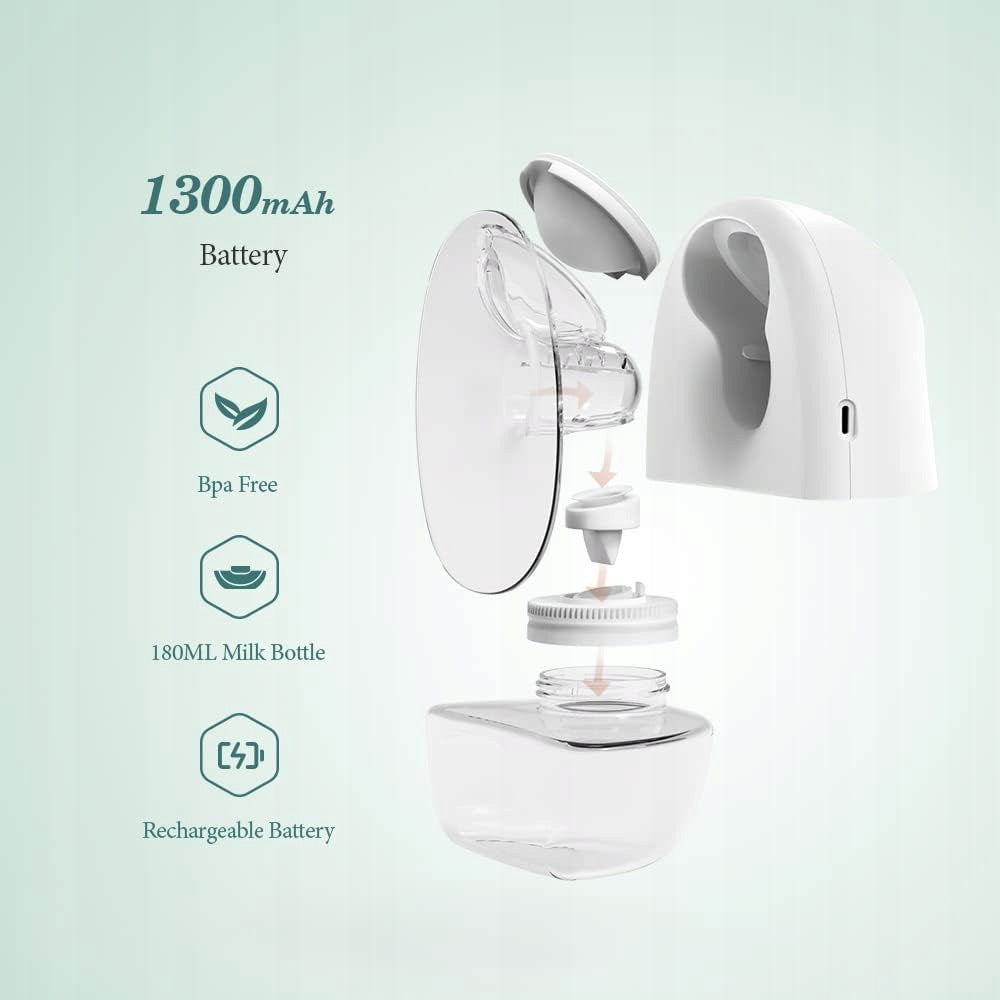 Horigen 2267K Portable Electric Breast Pump, Single, White Packaging status original