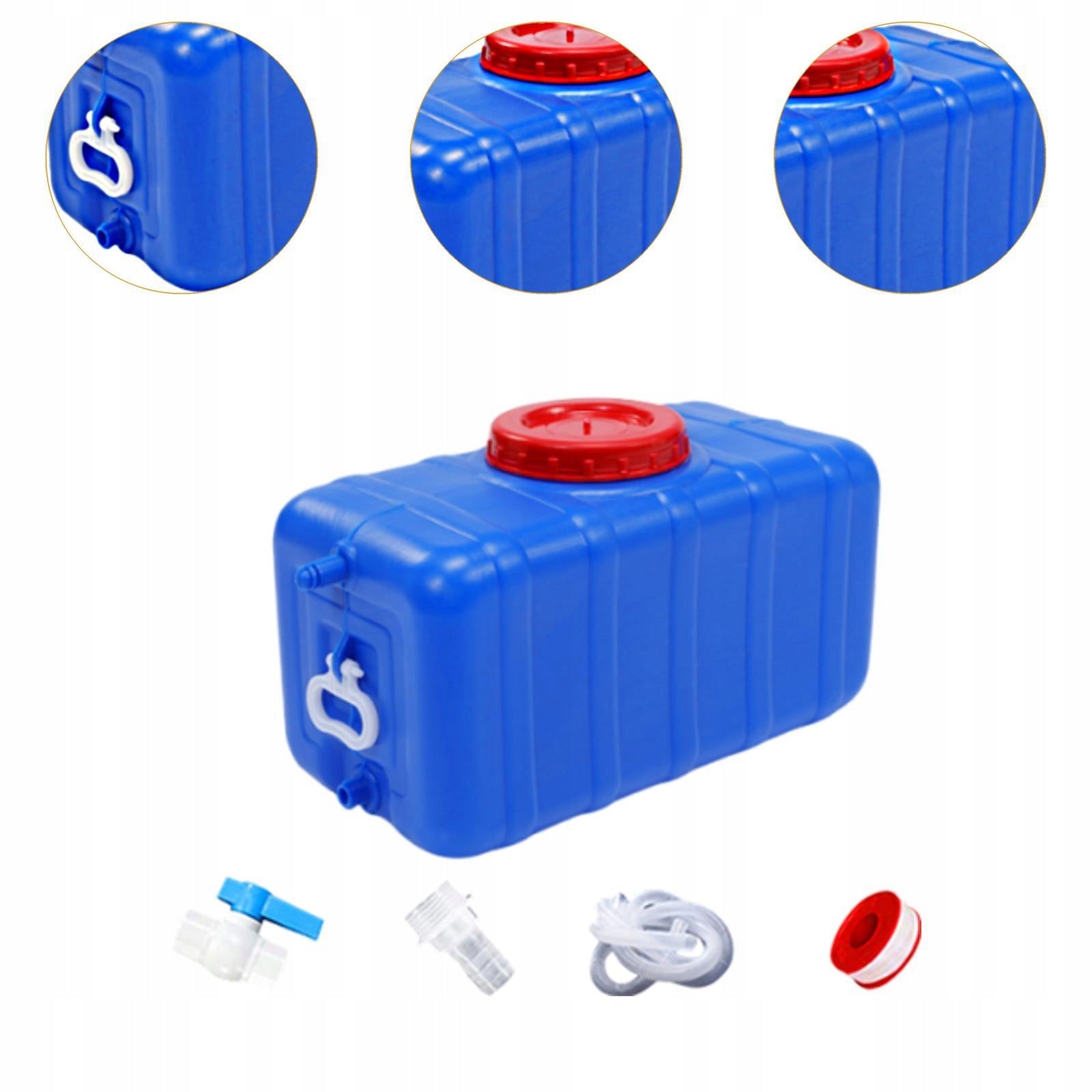 Horizontal Water Tank, Water Reservoir, Leak proof Beverage Container, 50L Packaging status original