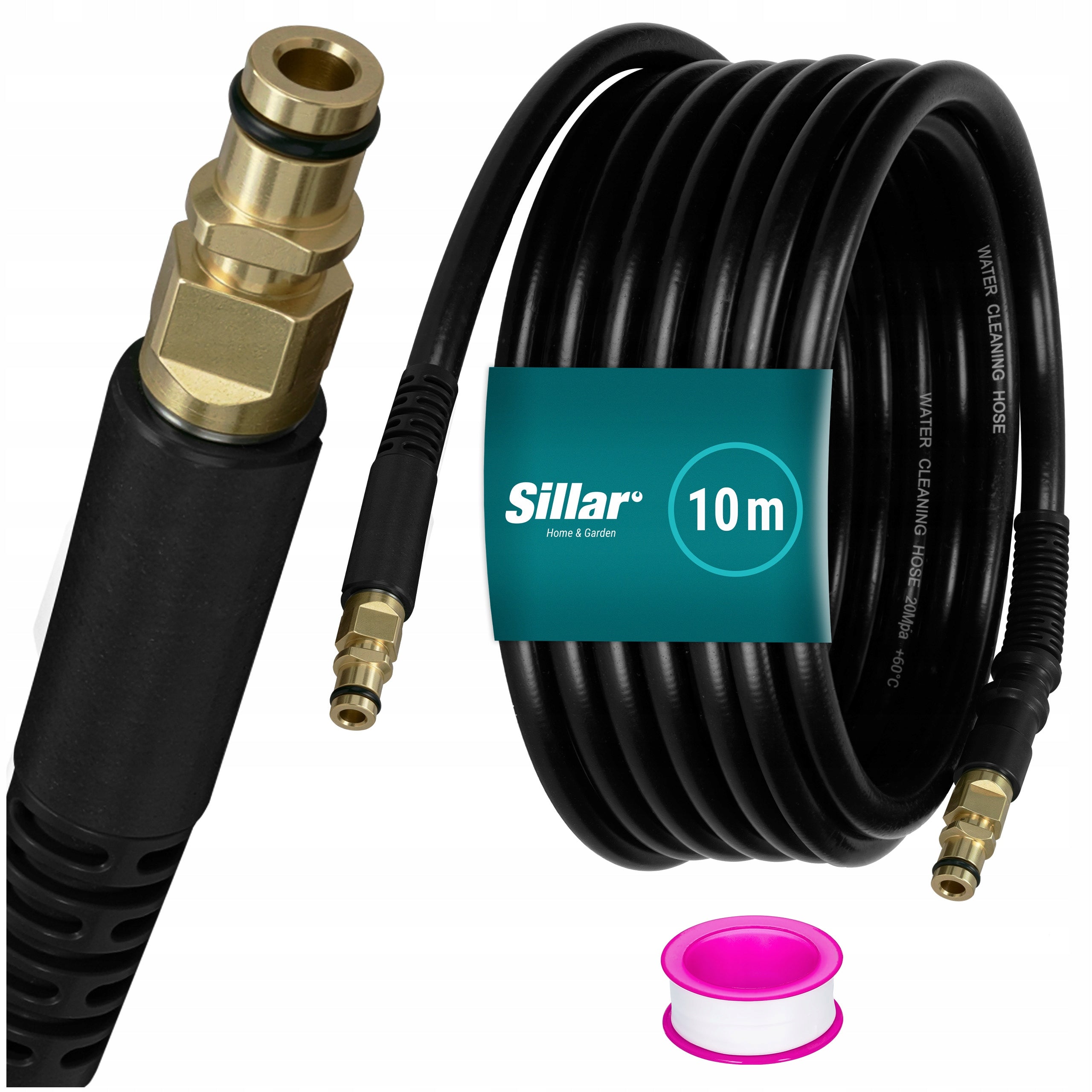 Hose 10m pressure washers for Karcher K2 K3 K4 K5 K6 K7 CLICK-CLICK Quick