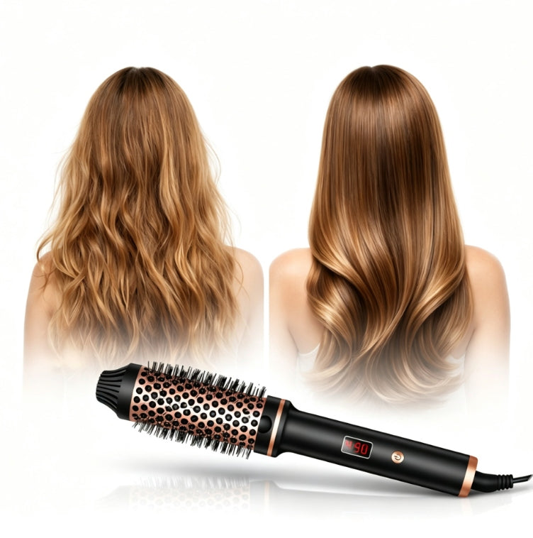 Hot Hair Styling Brush Rotating Curler 360° Perfect Gift