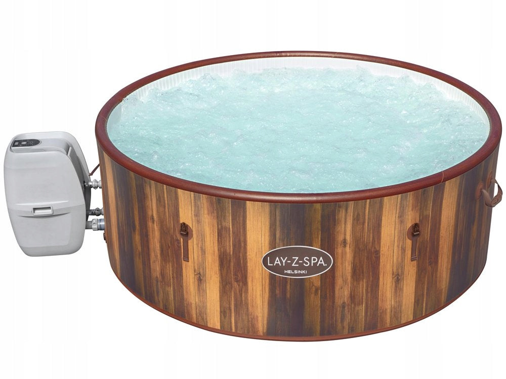 Hot Tub Inflatable Garden Spa Round Helsinki Bestway 60025 Length 180 cm