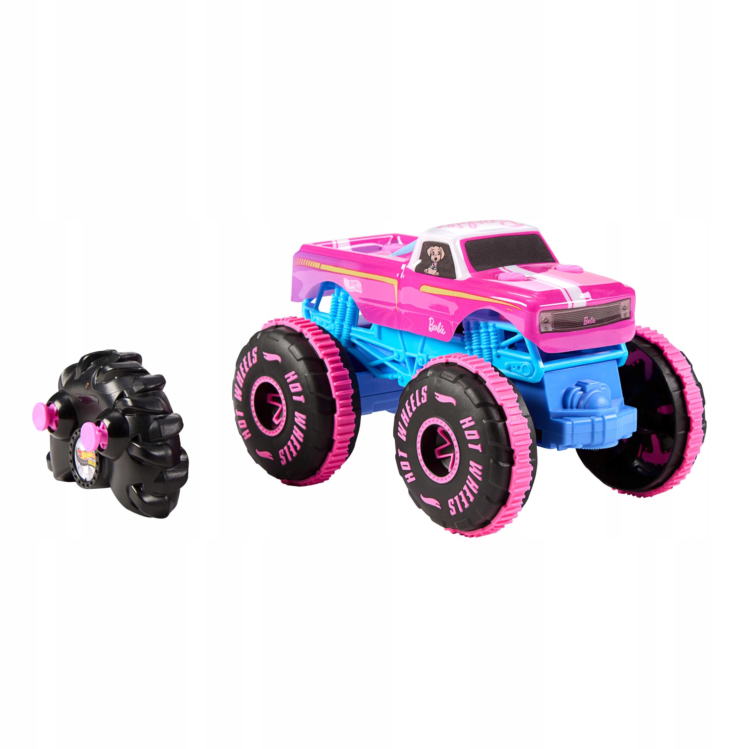 Hot Wheels Monster Trucks RC Barbie Remote Controlled Vehicle JHW58 Brand Hot Wheels