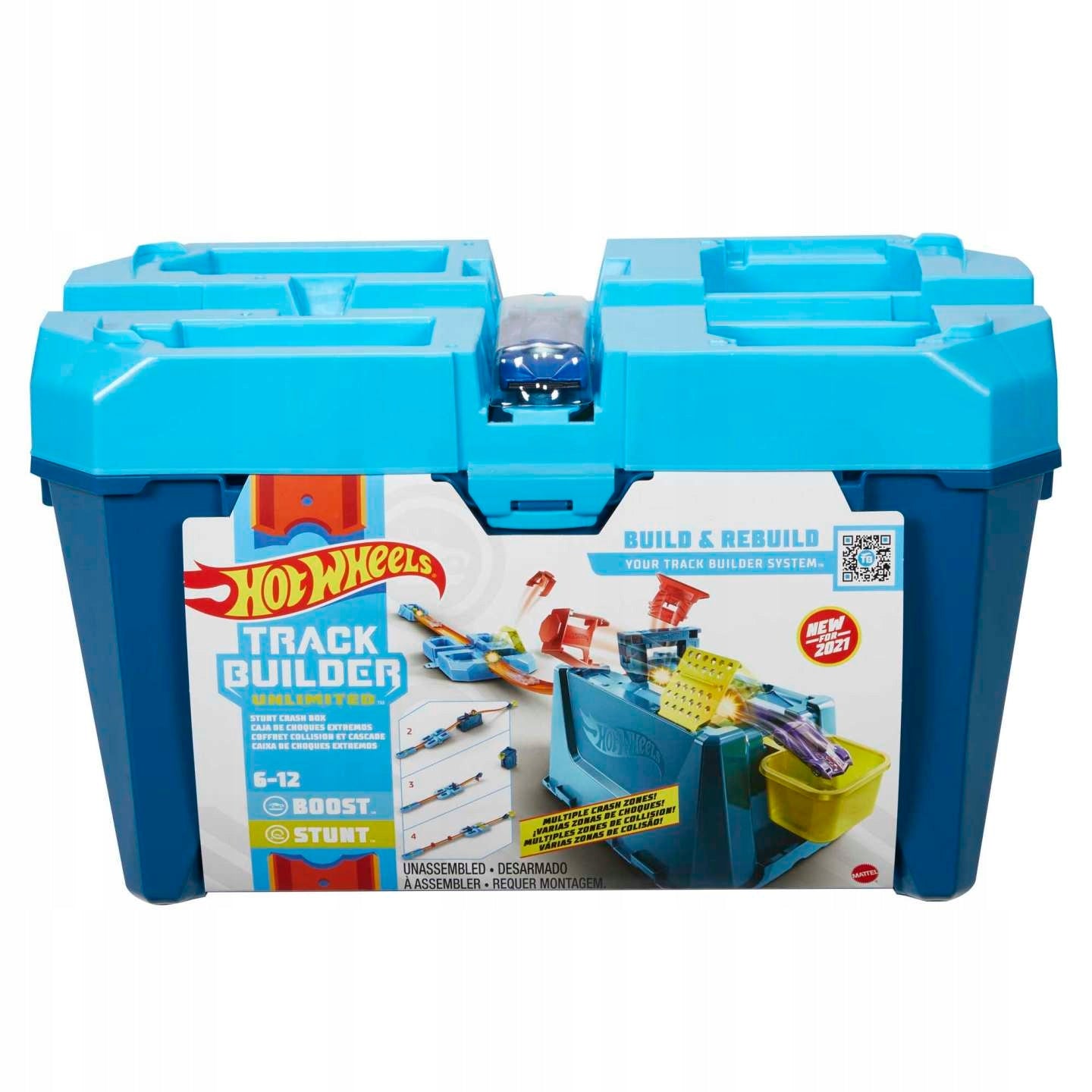 Hot Wheels Track Builder Boost Stunt-Set 