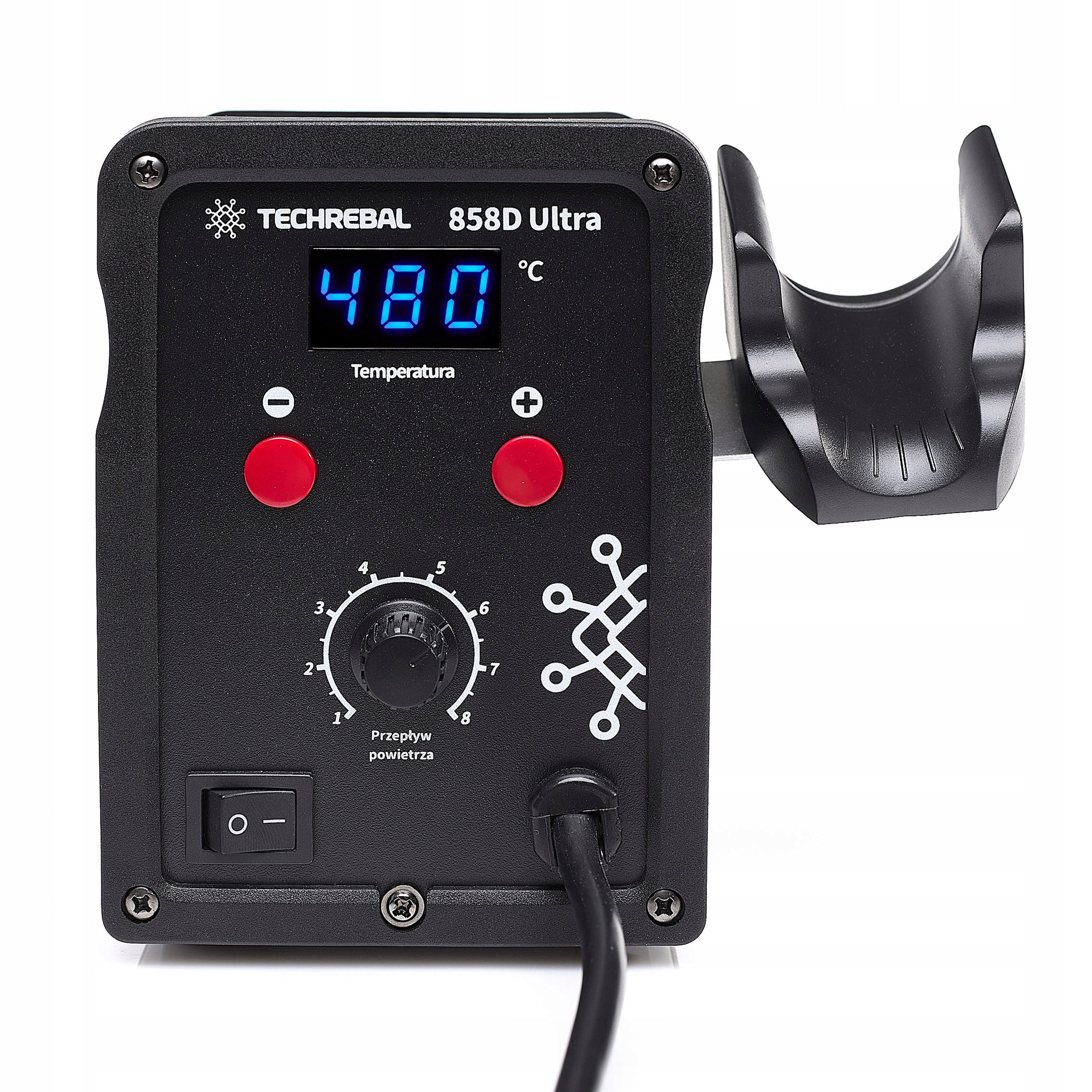 Hot air SOLDERING STATION Plastic welding machine Techrebal 858D Ultra 750W Packaging status original