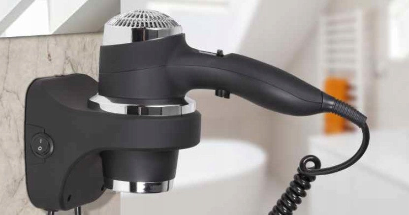 Hotel Hair Dryer 1400W Stella / Black Gloss Brand Stella