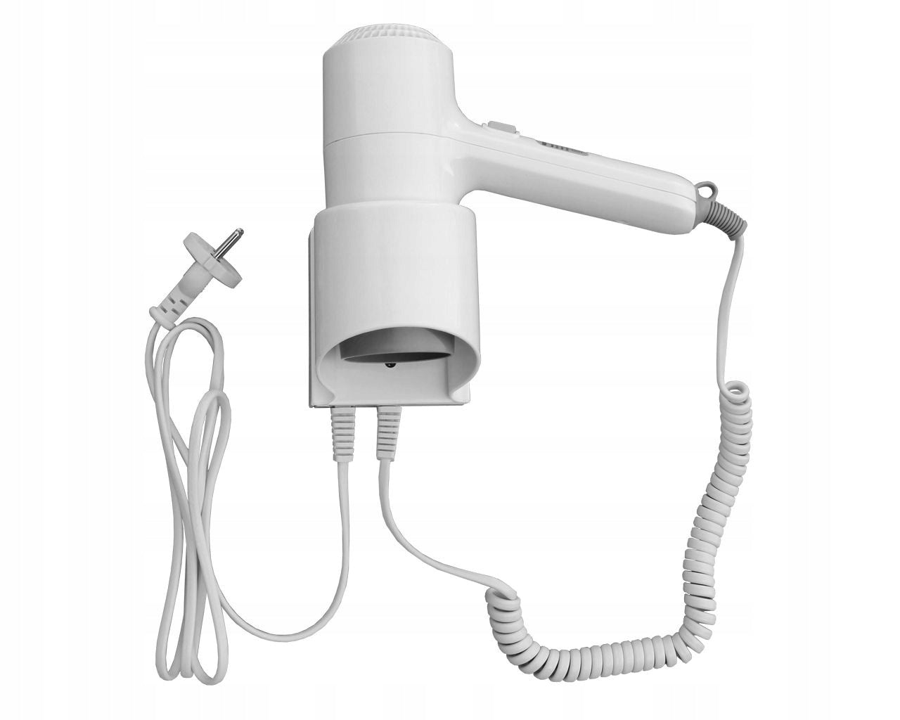 Hotel hair dryer ECO plastic white Merida EJB401