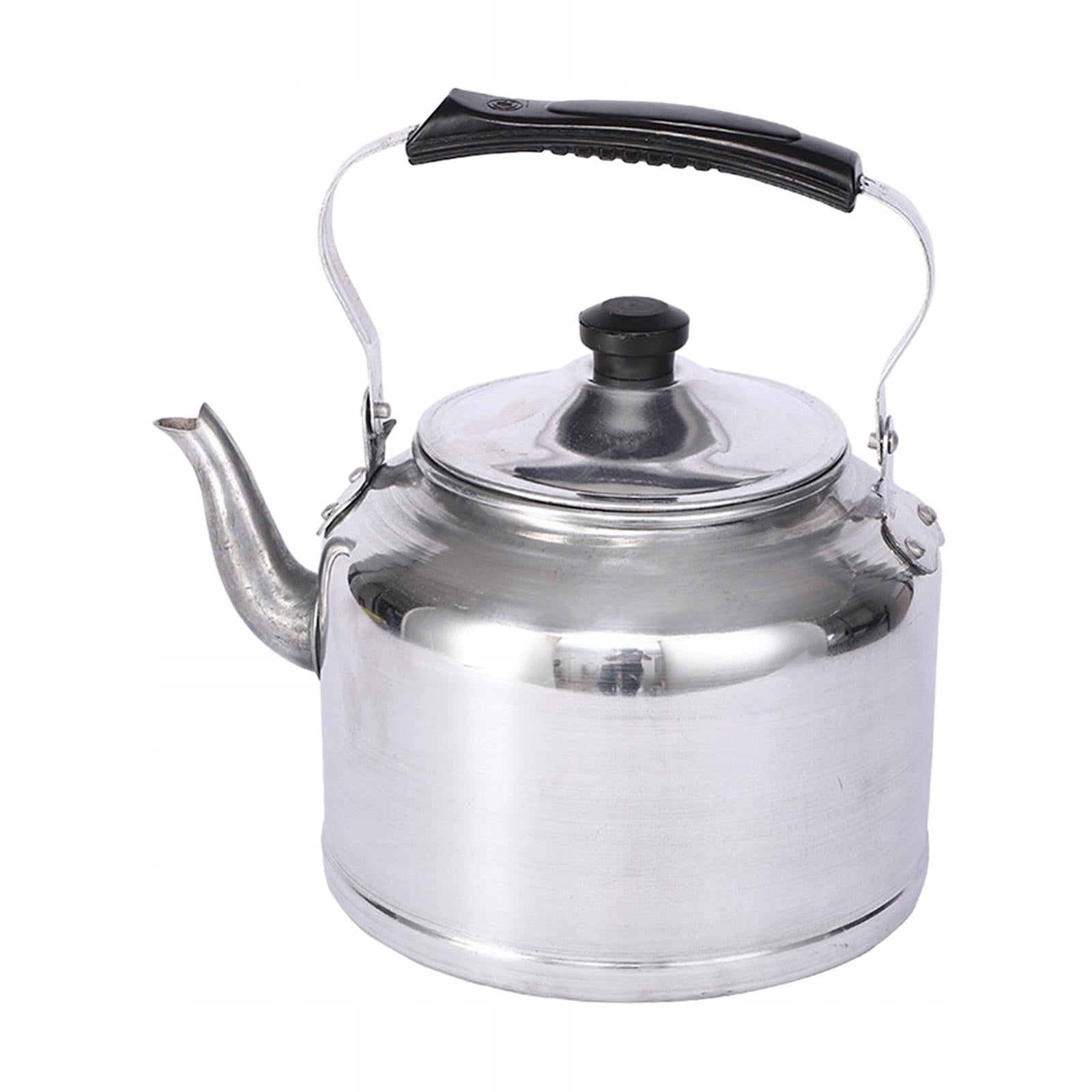 Household Teapot for Stovetop Top Polished with Ergonomic Handle Tea 20cm Brand no brand