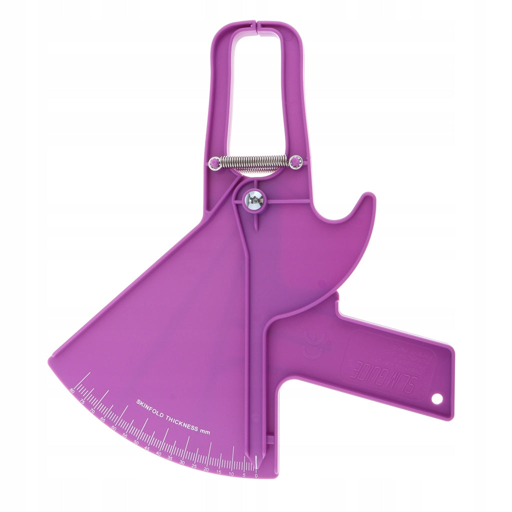 Household mm Body Skinfold Caliper Calculator Analyzer Purple Packaging status original
