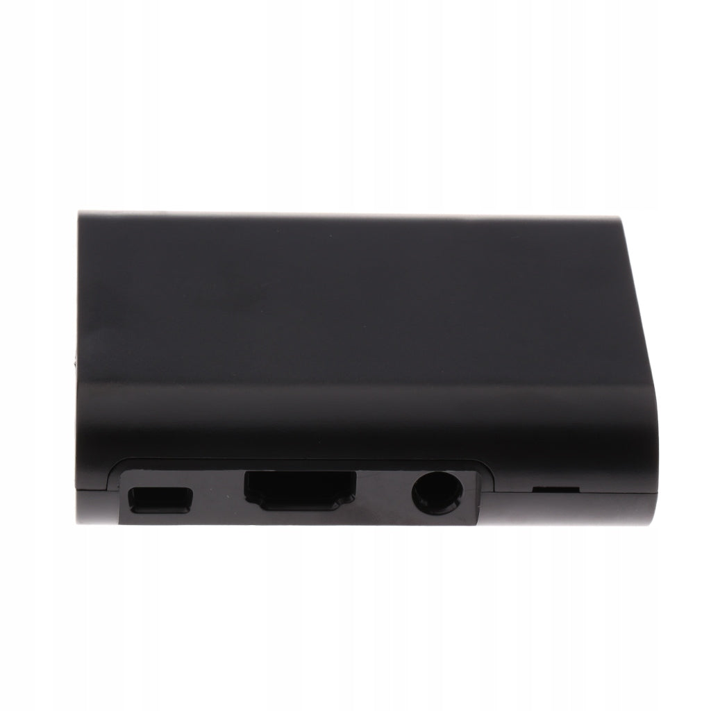 Housing Raspberry Pi3 Pi2 B+ black plastic round oval EAN (GTIN) 792229881996