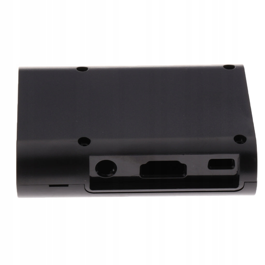 Housing Raspberry Pi3 Pi2 B+ black plastic round oval Packaging status original