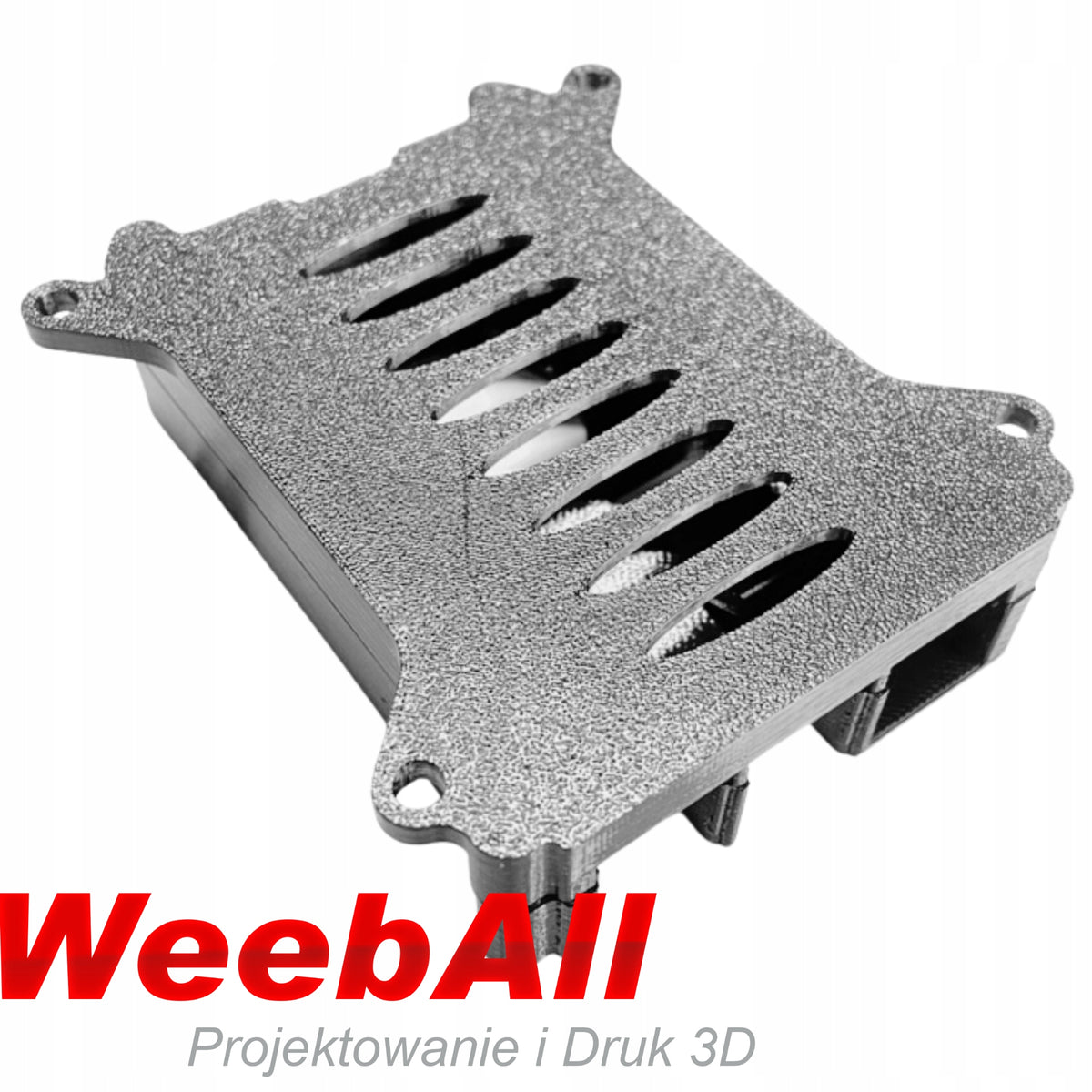 Housing for Raspberry Pi 3 with VESA mount 75 mm Manufacturer code Obudowa do Raspberry Pi 3 z uchwytem VESA