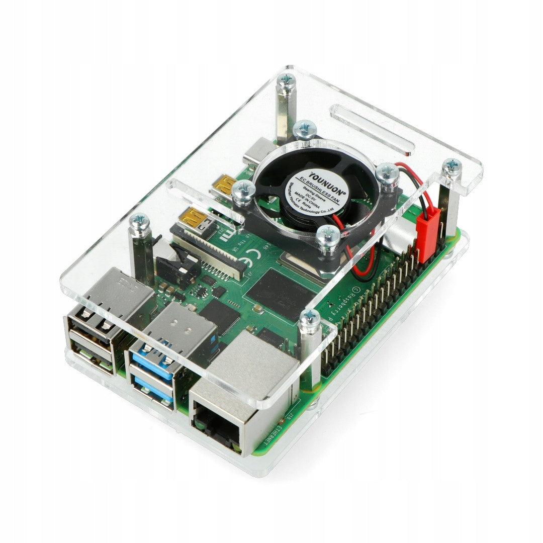 Housing for Raspberry Pi 4B/3B+/3B/2B open